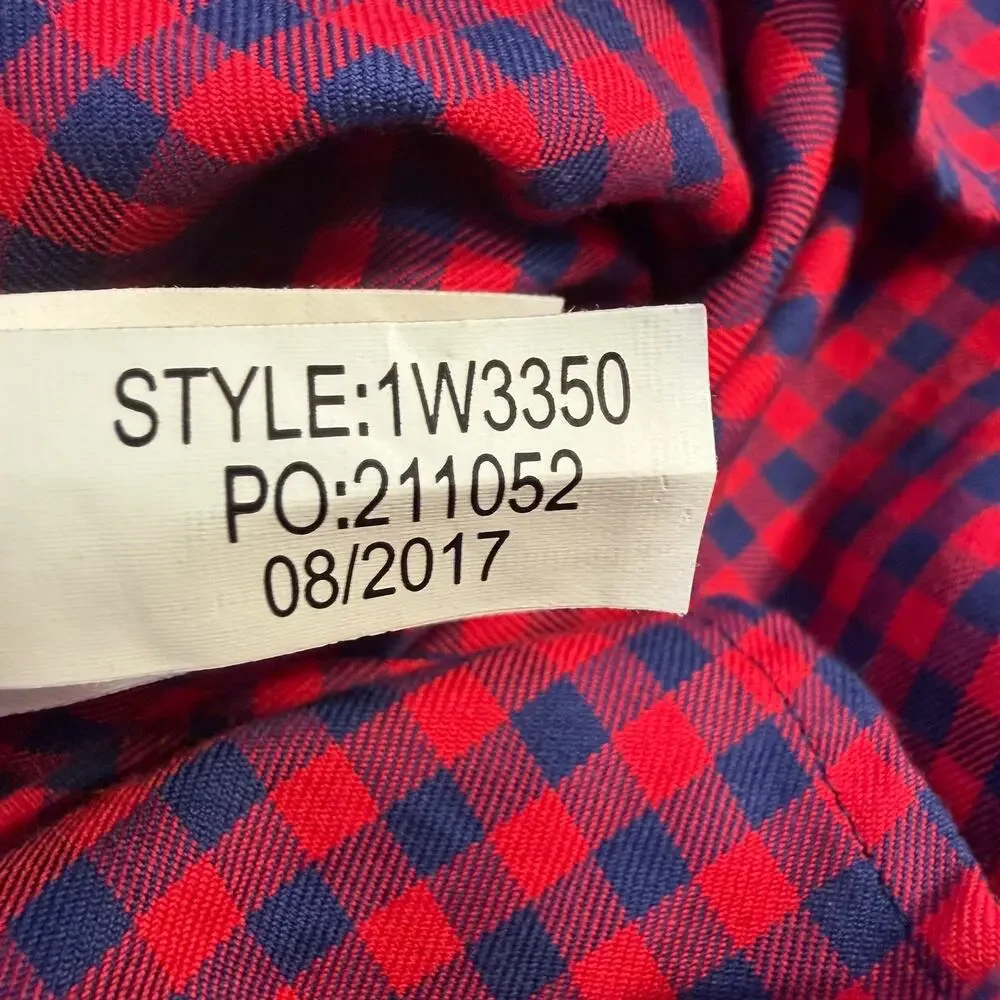 Vineyard Vines Medium Men’s Performance Classic Fit Tucker Red Plaid Shirt - Picture 4 of 13
